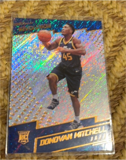 2017-18 Panini Revolution #125 Donovan Mitchell — front