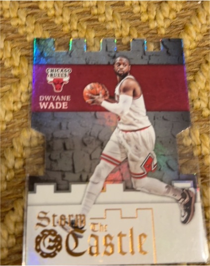 2016-17 Panini Excalibur Storm the Castle #3 Dwyane Wade — front