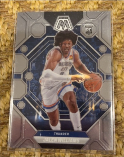 2022-23 Panini Mosaic #217 Jalen Williams — front