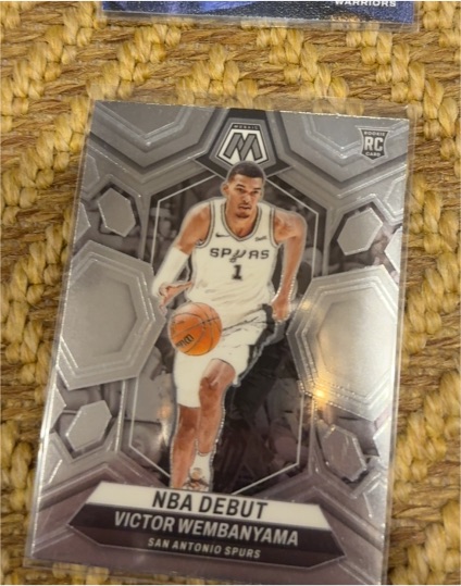 2023-24 Panini Mosaic NBA Debut #257 Victor Wembanyama — front