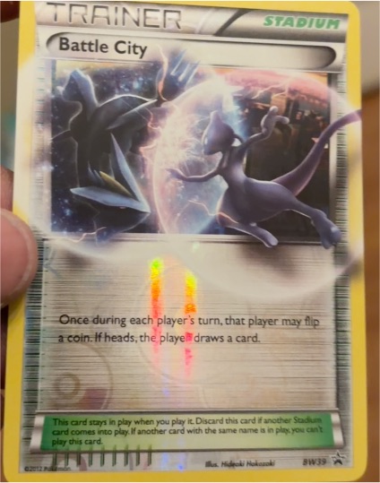 2011 Pokemon Black & White Promo #BW39 Battle City — front