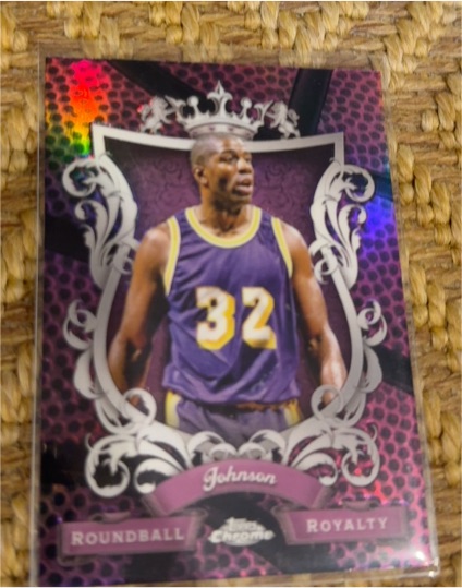 2023-24 Topps Chrome #RR-5 Magic Johnson Roundball Royalty — front