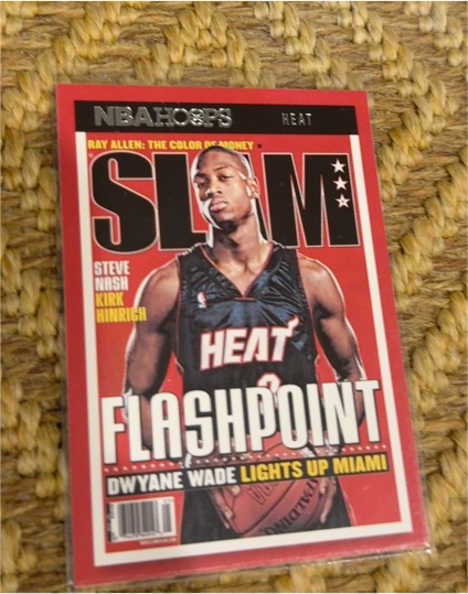 2021-22 Panini NBA Hoops Slam #87 Dwyane Wade — front