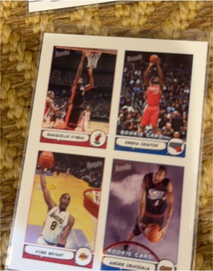 2005 Topps Bazooka #139 Andre Iguodala Rookie Card — front