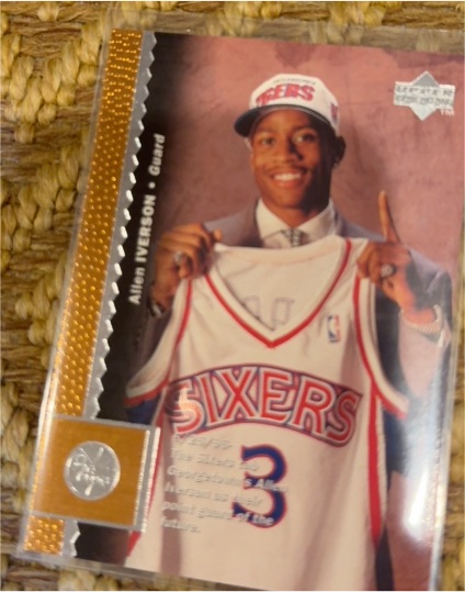 1996-97 Upper Deck #91 Allen Iverson — front