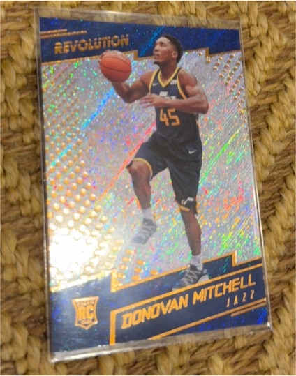 2017-18 Panini Revolution #125 Donovan Mitchell — front