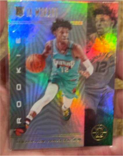 2019-20 Panini Illusions #161 Ja Morant Rookie Card — front