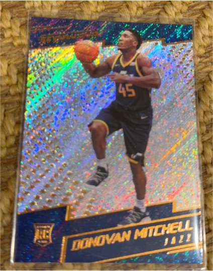 2017-18 Panini Revolution #125 Donovan Mitchell — front