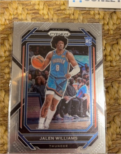 2022-23 Panini Prizm #246 Jalen Williams — front
