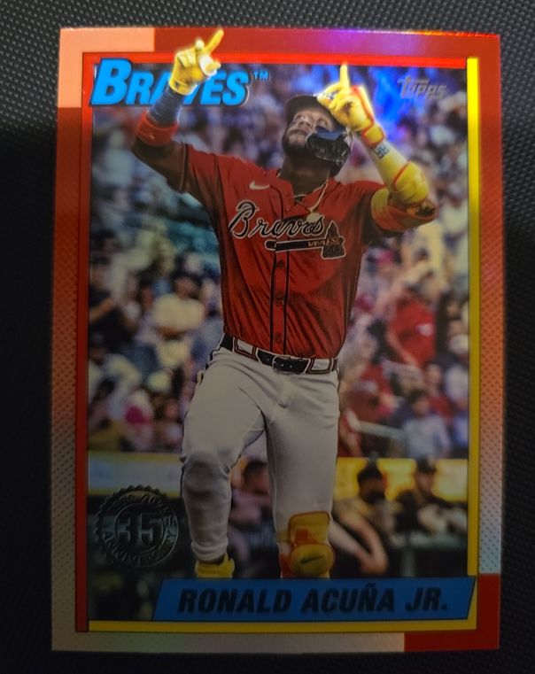 2025 Topps Update #U90-22 Ronald Acuña Jr. — front