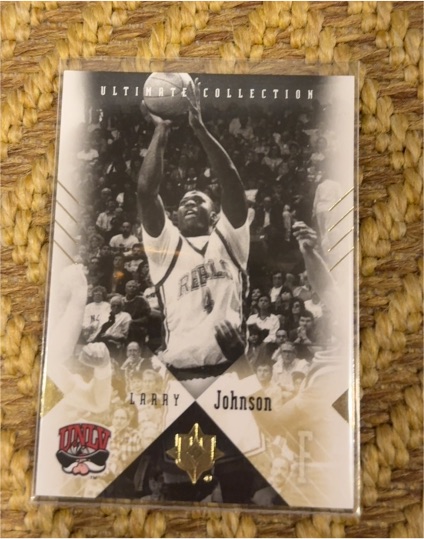 2010 Upper Deck Ultimate Collection Larry Johnson — front