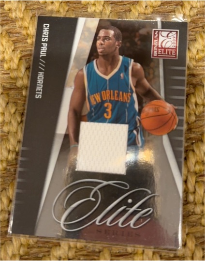 2009-10 Donruss Elite #19 Chris Paul Elite Series Jersey — front