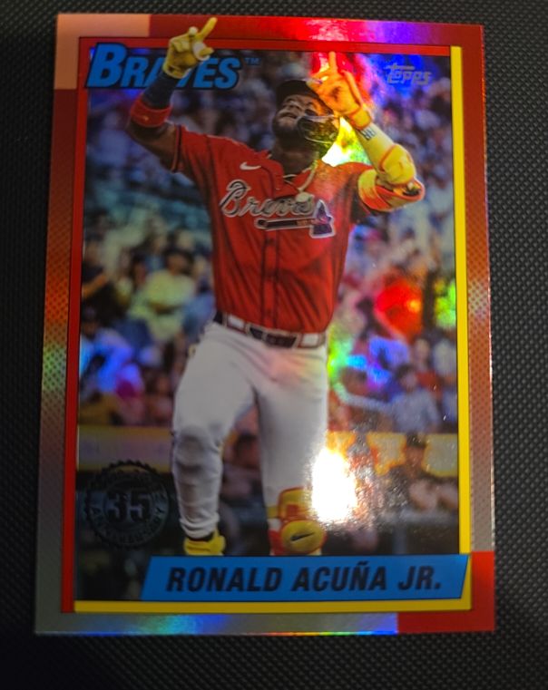 2025 Topps Update #U90-22 Ronald Acuña Jr. — front