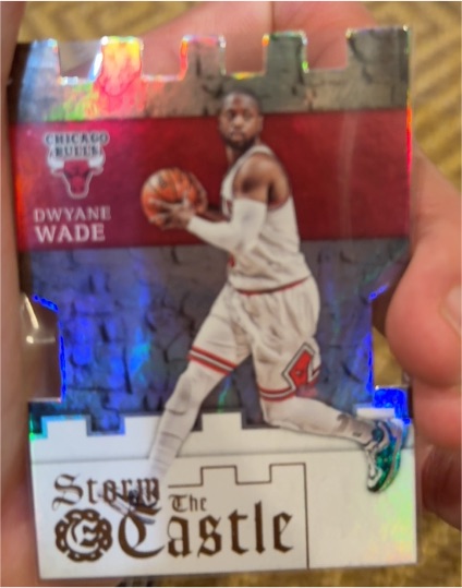 2016-17 Panini Excalibur Storm the Castle #3 Dwyane Wade — front