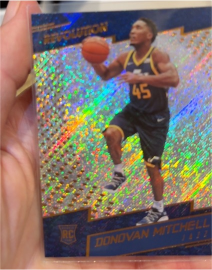 2019-20 Panini Revolution #111 Donovan Mitchell — front
