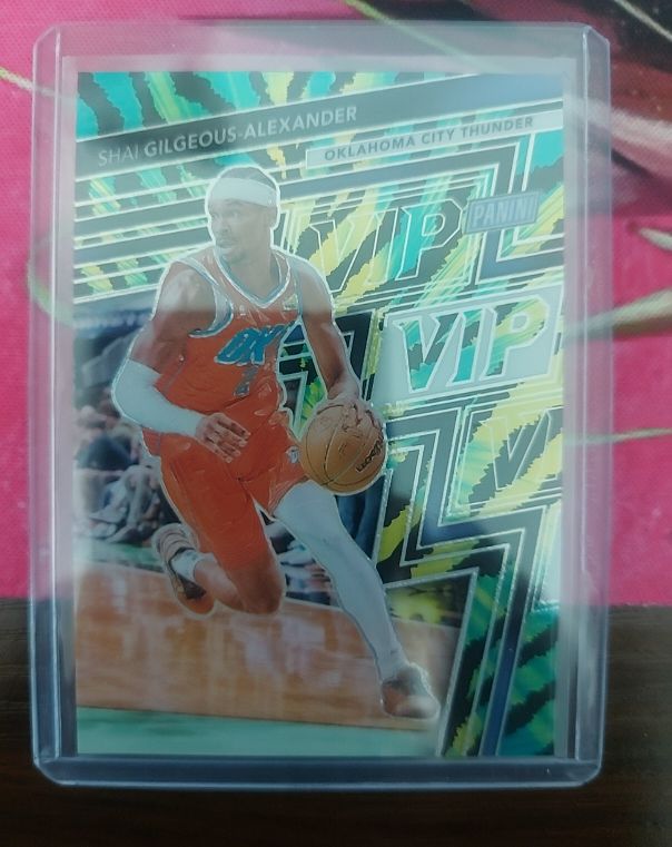 2025 Panini National VIP Gold Pack #21 Shai Gilgeous-Alexander — front