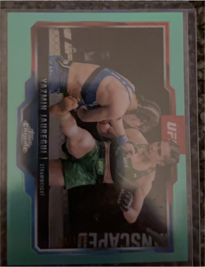 2025 Topps Chrome UFC #50 Yazmin Jauregui — front