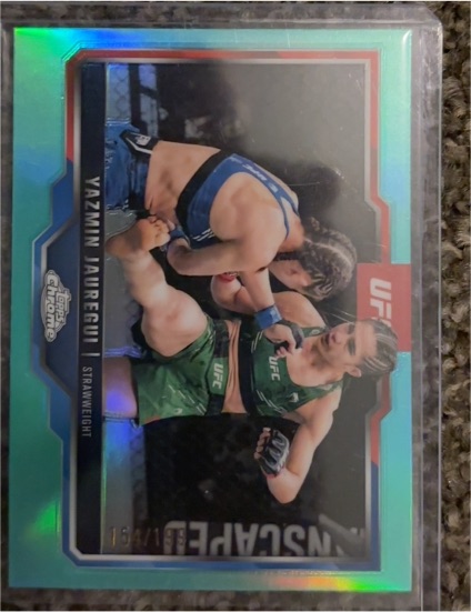 2025 Topps Chrome UFC #50 Yazmin Jauregui — front