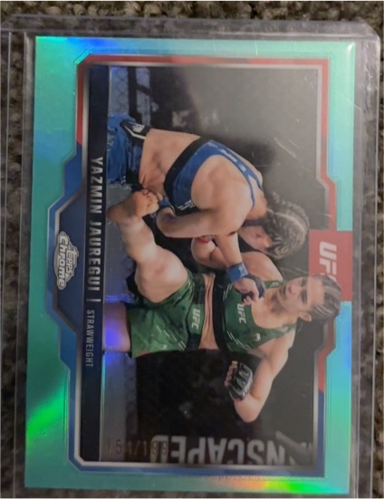 2025 Topps Chrome UFC #50 Yazmin Jauregui — front