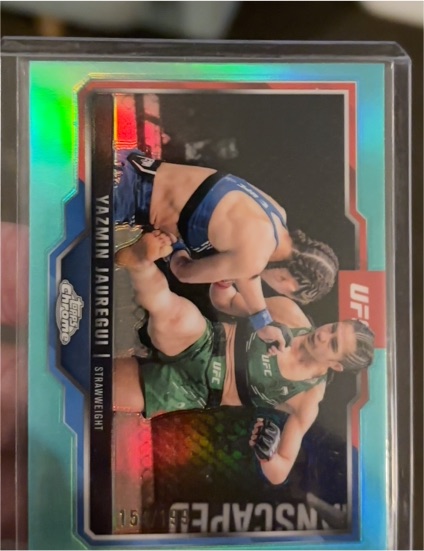 2025 Topps Chrome UFC #50 Yazmin Jauregui — front