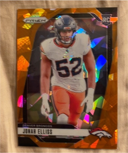 2024 Panini Prizm Jonah Elliss Rookie Card — front