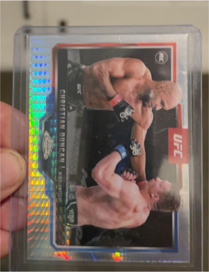 2025 Topps Chrome UFC #51 Christian Duncan Rookie — front