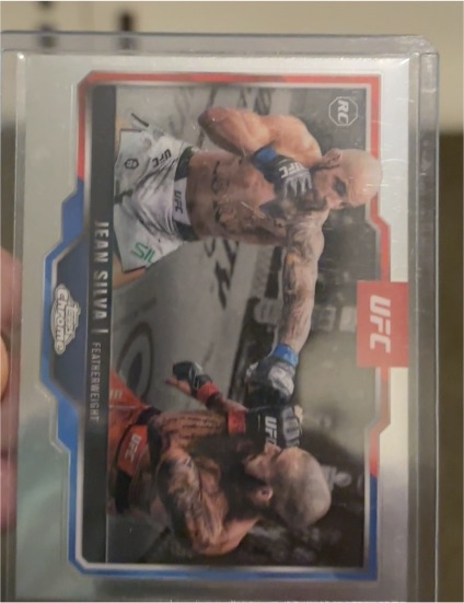 2025 Topps Chrome UFC #56 Jean Silva — front