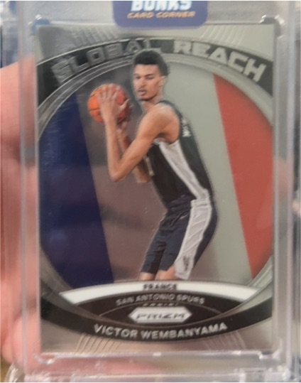 2023-24 Panini Prizm #2 Victor Wembanyama Global Reach — front