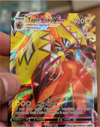 2021 Pokémon SWSH05: Battle Styles #051 Tapu Koko VMAX — front