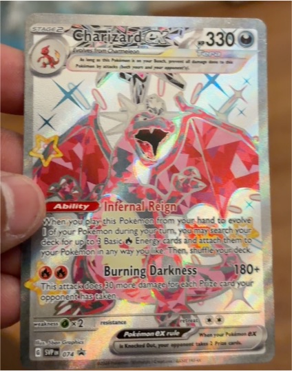 2024 Pokémon #074 Charizard ex Black Star Promo — front