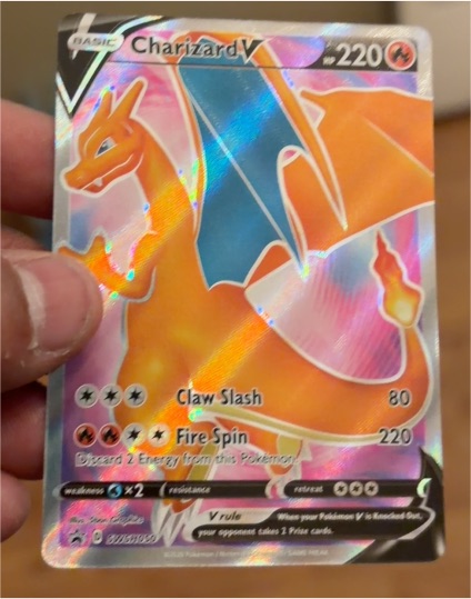 2020 Pokémon Sword & Shield #SWSH050 Charizard V — front