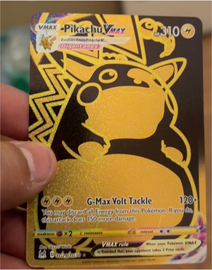 2022 Pokémon Lost Origin Trainer Gallery #TG29/TG30 Pikachu VMAX — front