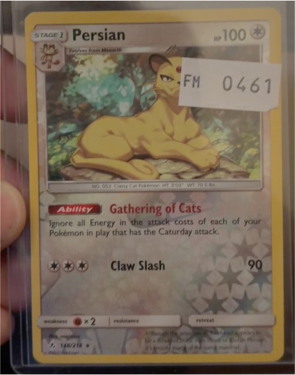 2019 Pokemon Sun & Moon Unbroken Bonds #148 Persian — front
