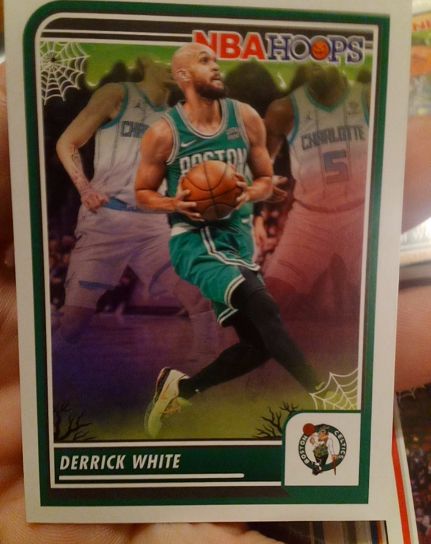 2023-24 Panini Haunted Hoops #159 Derrick White — front