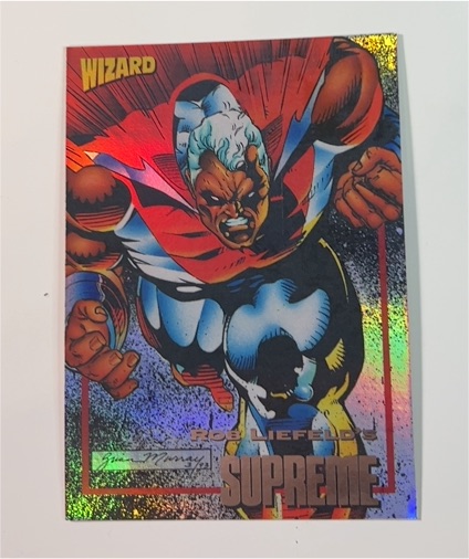 1993 Wizard Magazine #5 Rob Liefeld's Supreme — front