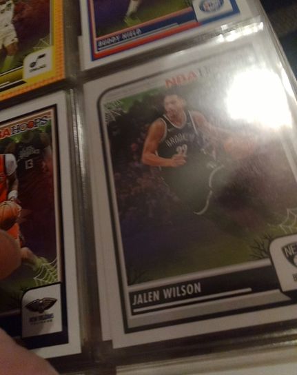 2023-24 Panini Haunted Hoops #252 Jalen Wilson — front