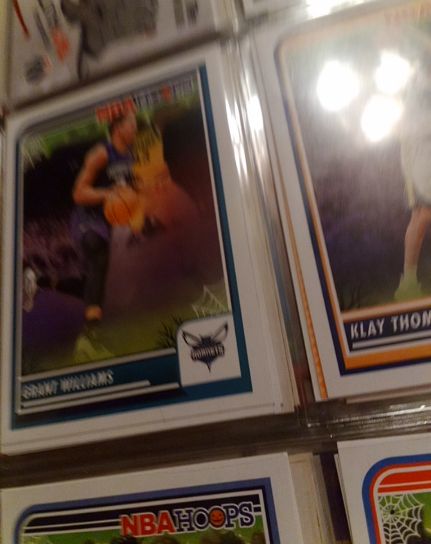 2023-24 Panini Haunted Hoops #252 Grant Williams Candy Corn — front