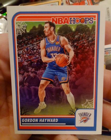 2023-24 Panini NBA Hoops Haunted Hoops #263 Gordon Hayward — front