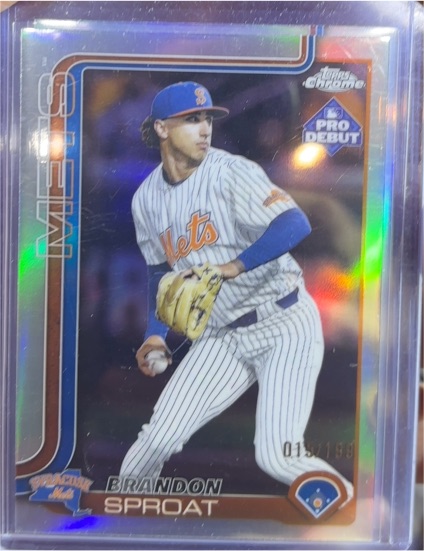 2025 Topps Pro Debut Chrome #PDC-157 Brandon Sproat — front