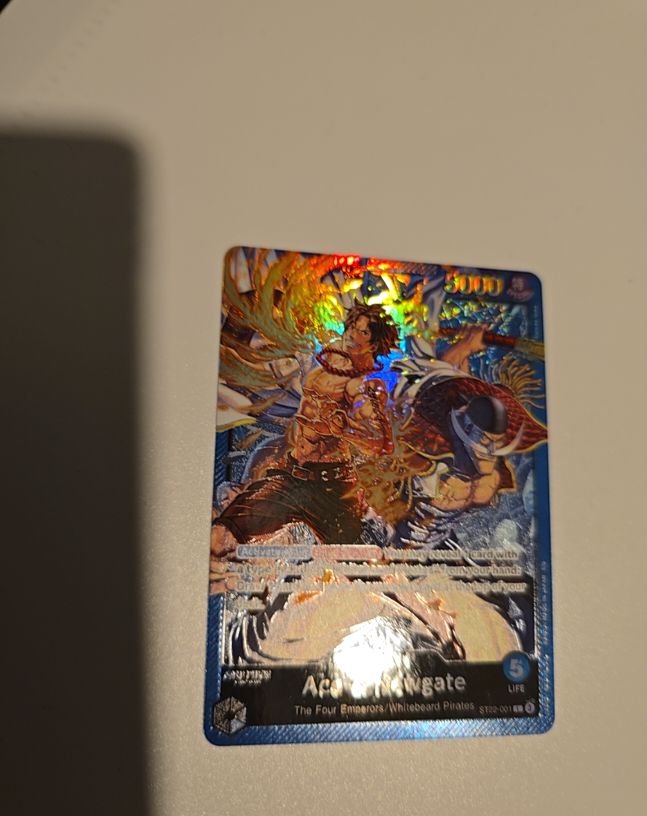 One Piece Card Game ST22-001 Ace & Newgate — front