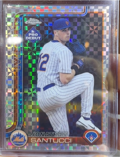 2025 Topps Pro Debut Chrome #PDC-150 Jonathan Santucci — front