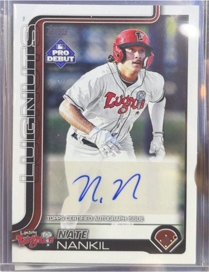 2025 Topps Pro Debut #PD-143 Nate Nankil — front