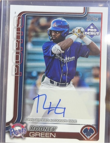 2025 Topps Pro Debut #PD-105 Rodney Green — front