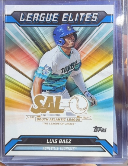 2025 Topps Pro Debut #LE-7 Luis Baez League Elites — front
