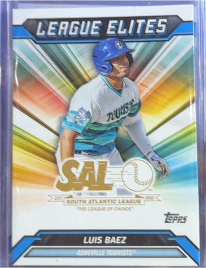 2025 Topps Pro Debut League Elites #LE-7 Luis Baez — front