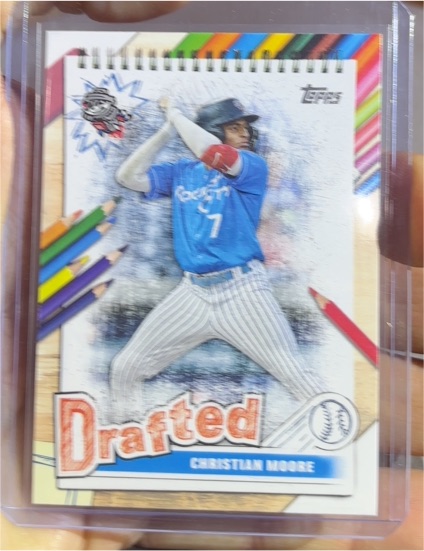 2025 Topps Pro Debut #DF-14 Christian Moore — front