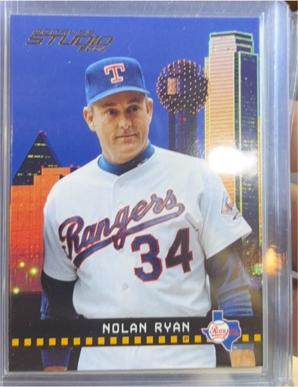 2004 Donruss Studio #193 Nolan Ryan — front