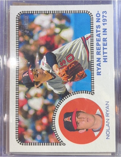 2022 Topps Heritage High Number All Aboard #AA-2 Nolan Ryan — front