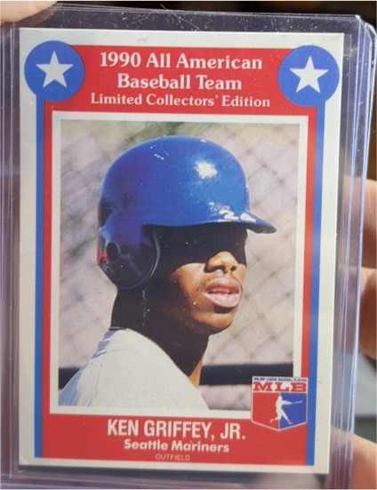 1990 MSA All-American Baseball Team #17 Ken Griffey Jr. — front