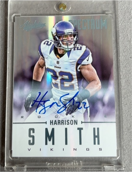 2012 Panini Absolute Spectrum #138 Harrison Smith — front